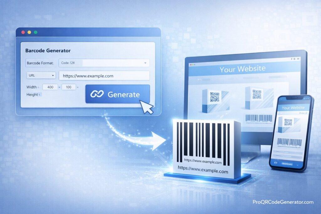 Website Barcode Generator