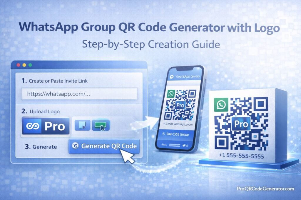 WhatsApp Group QR Code Generator