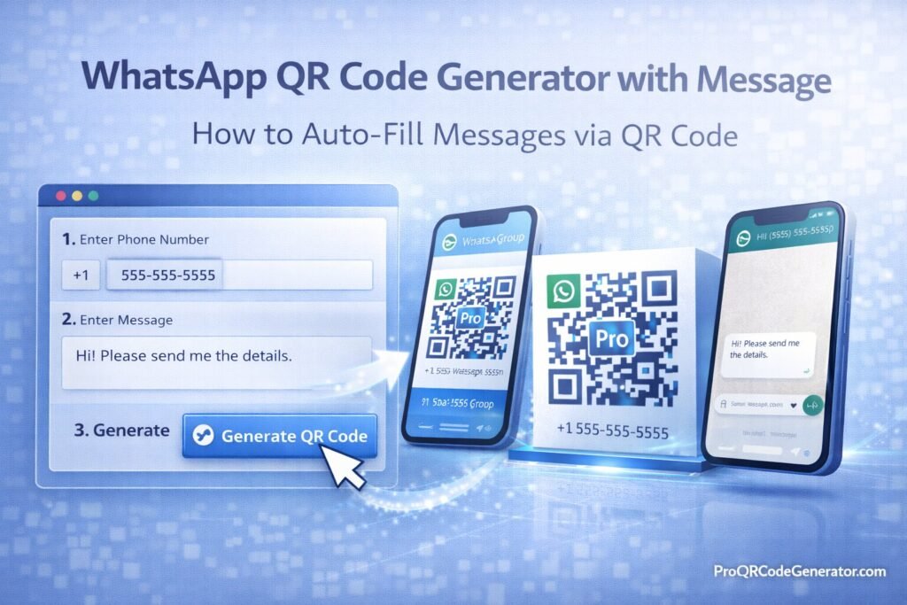 WhatsApp QR Code Generator
