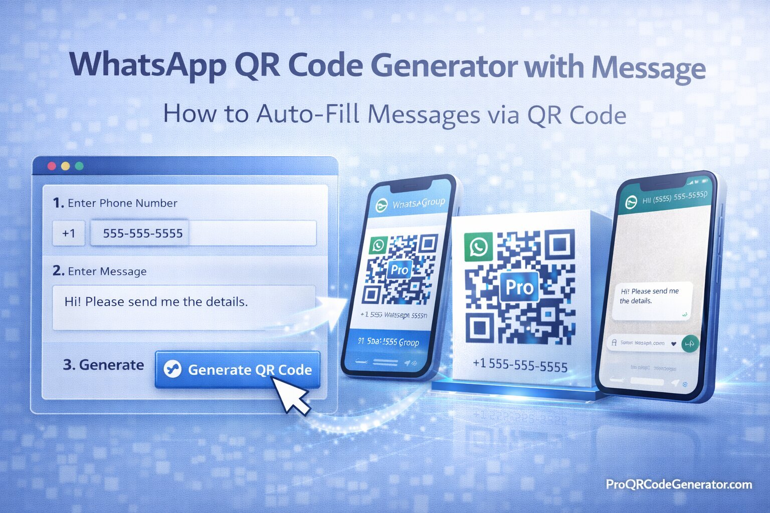 WhatsApp QR Code Generator