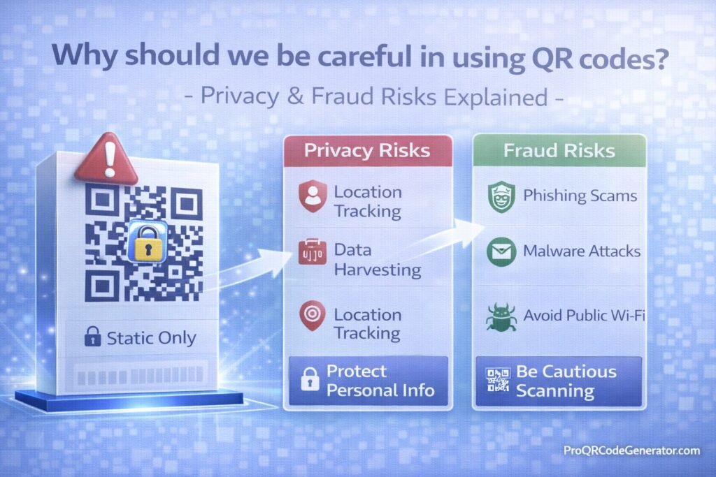 Why Be Careful Using QR Codes