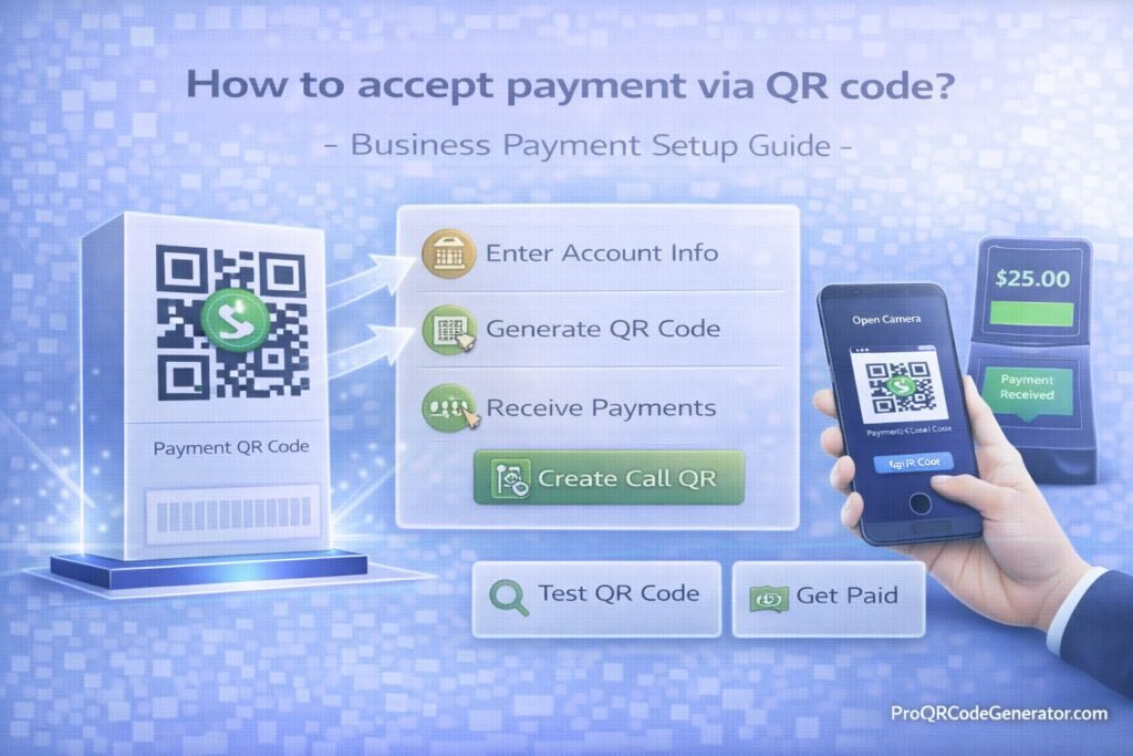 Accept Payment via QR Code