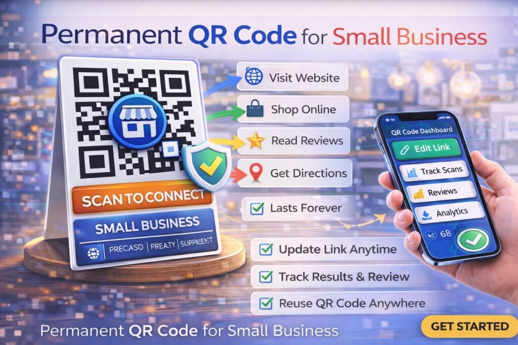 Permanent QR Code for Small Business