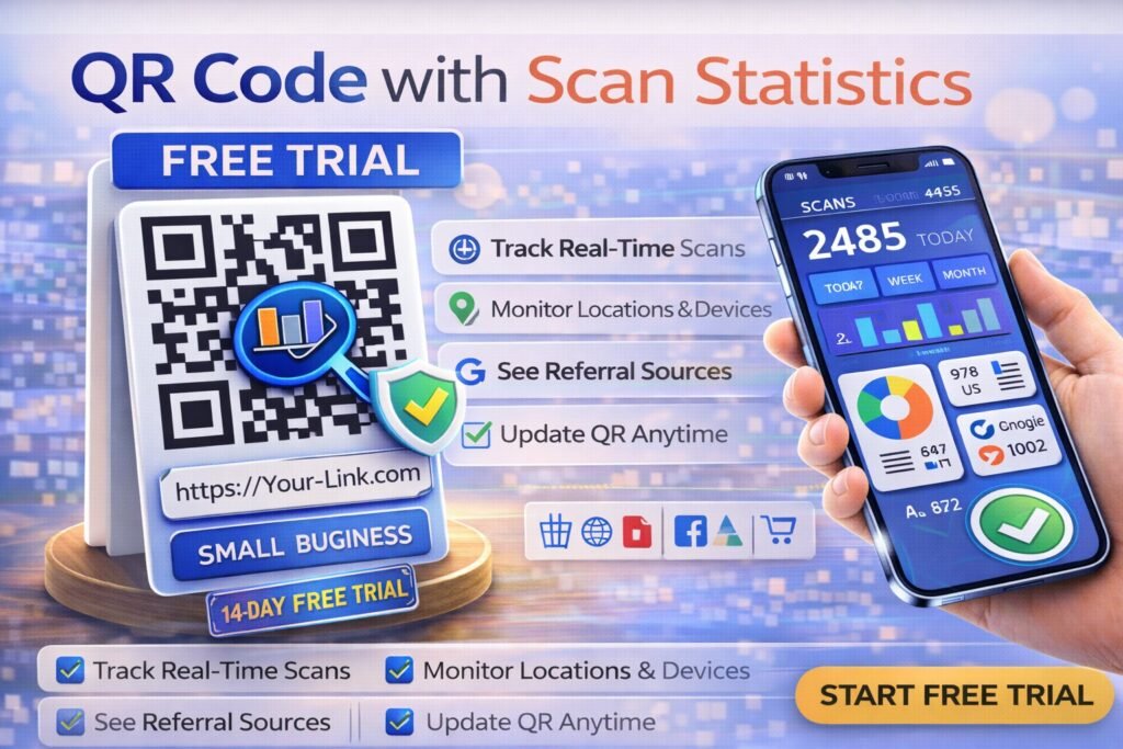 QR Code with Scan Statistics Free Trial – Complete Guide 2 QR Code with Scan Statistics Free Trial