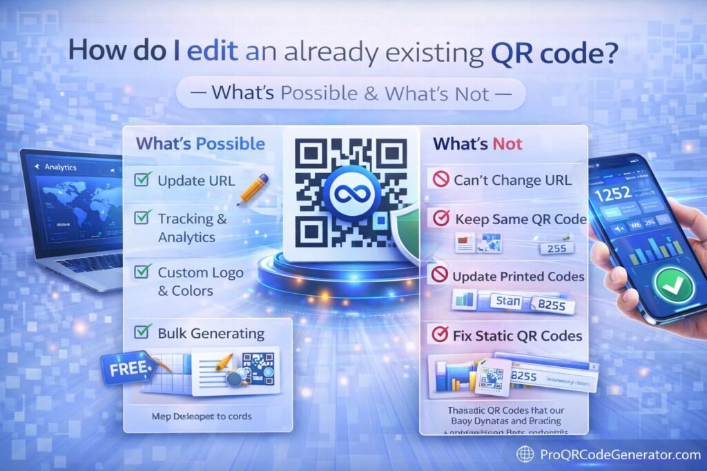 Edit an Existing QR Code