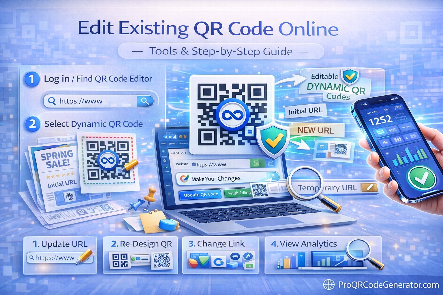 Edit Existing QR Code