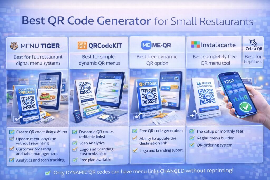 QR Code Generator for Small Restaurants