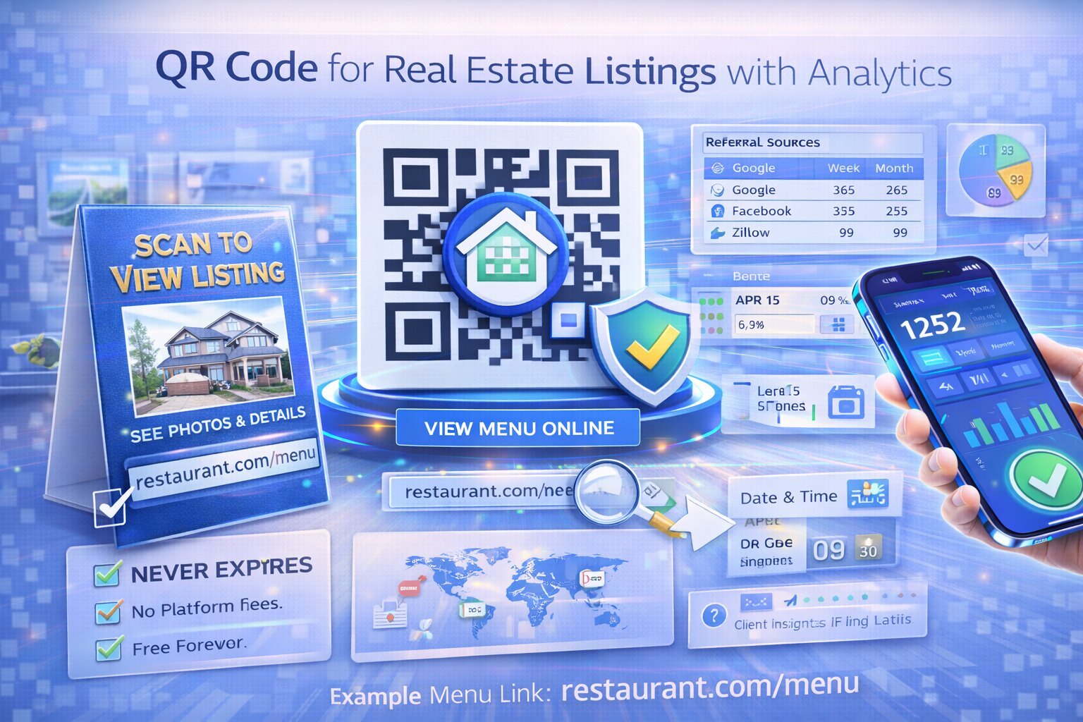 QR Code for Real Estate